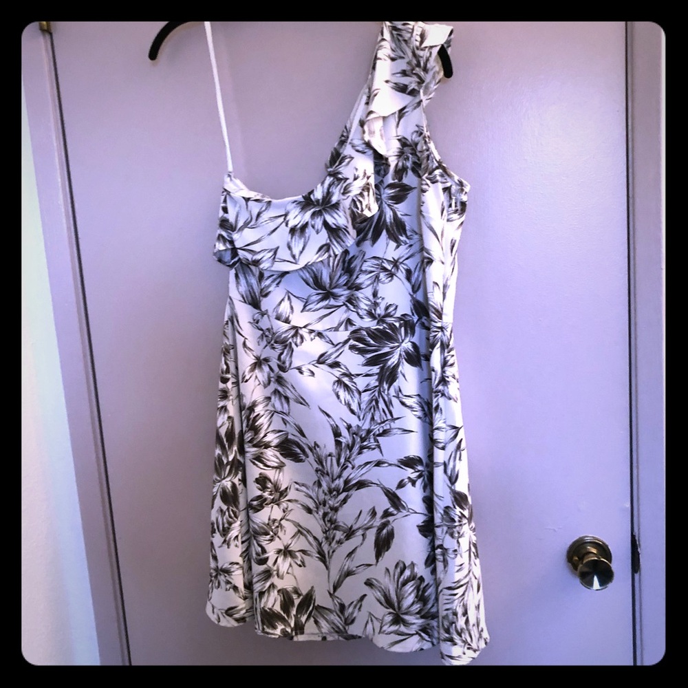 Banana Republic one shoulder dress